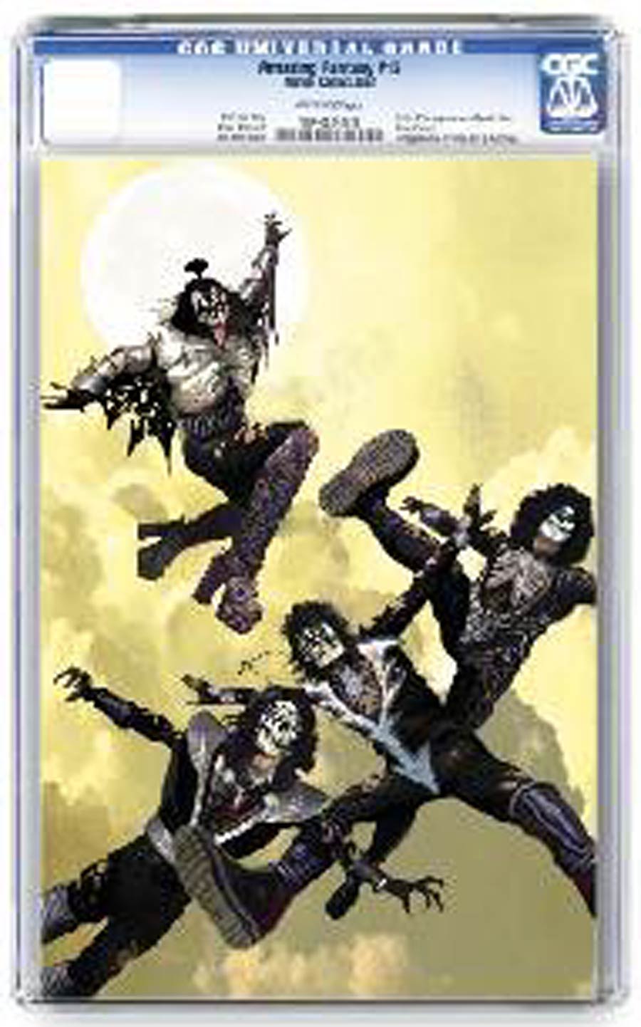 KISS Zombies #1 Cover P Regular Arthur Suydam Cover CGC Graded