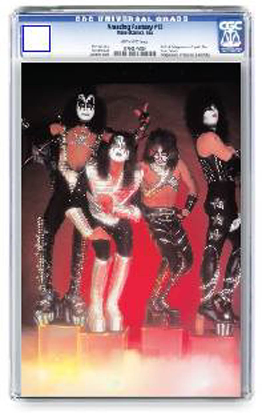 KISS Zombies #1 Cover Q Variant Photo Cover CGC Graded
