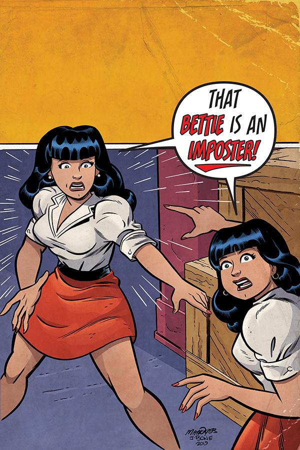 Bettie Page Unbound #8 Cover I Incentive Anthony Marques Virgin Cover