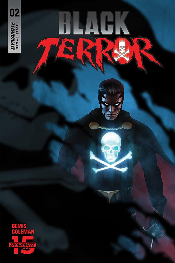 Black Terror Vol 4 #2 Cover G Incentive Rahzzah Blue Cover