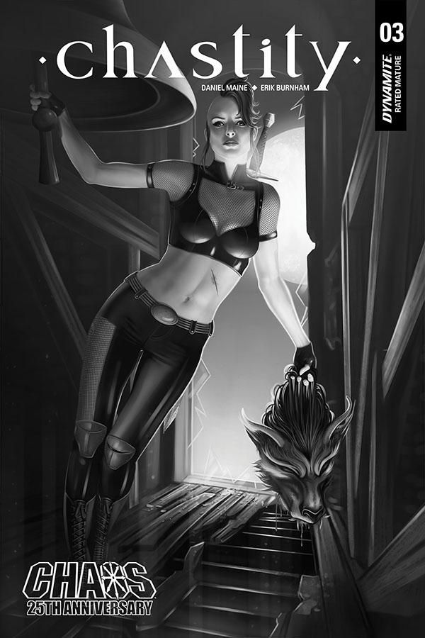 Chastity Vol 2 #3 Cover J Incentive Catherine Nodet Black & White Cover