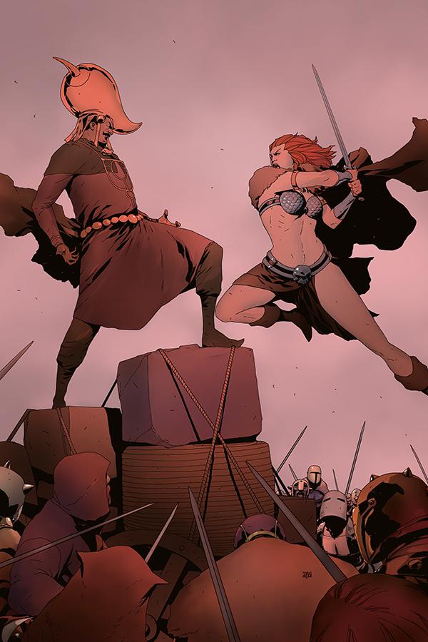 Red Sonja Vol 8 #10 Cover N Incentive Khoi Pham Virgin Cover