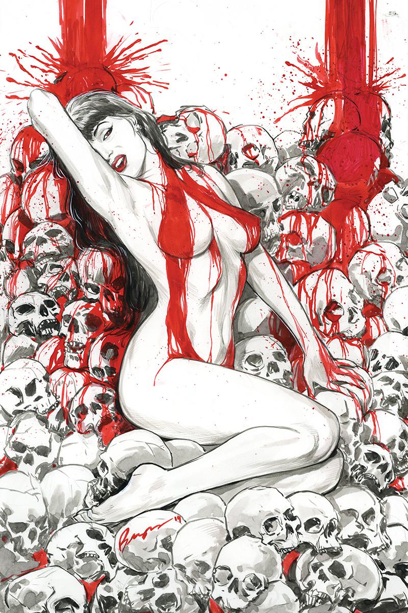 Vengeance Of Vampirella Vol 2 #2 Cover E Incentive Buzz Virgin Cover