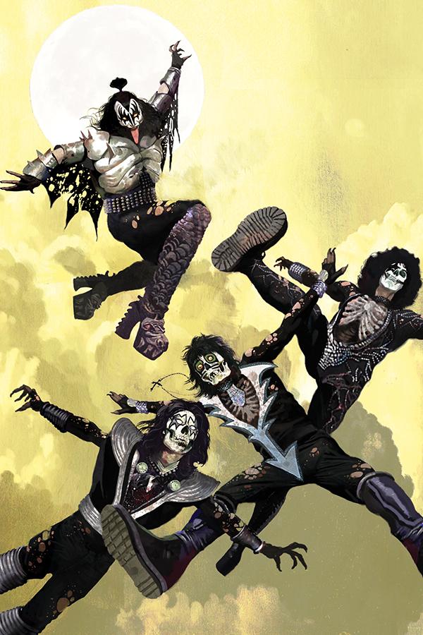 KISS Zombies #1 Cover M Limited Edition Arthur Suydam Virgin Cover