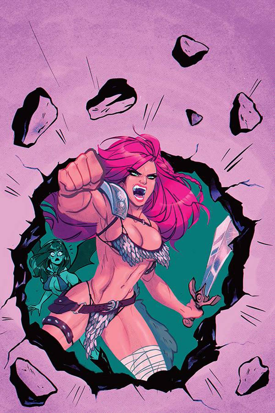 Vampirella Red Sonja #3 Cover R Limited Edition Babs Tarr Virgin Cover