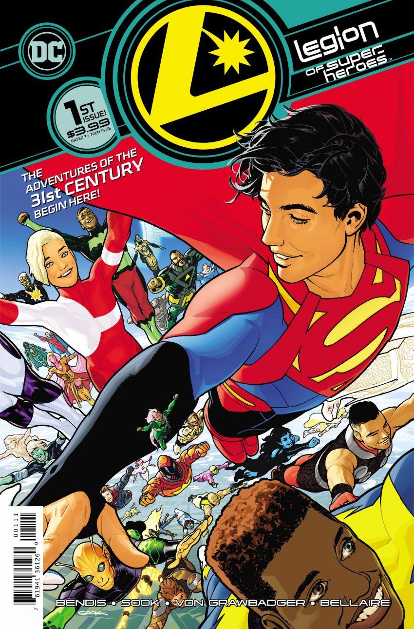 Legion Of Super-Heroes Vol 8 #1 DF Signed By Ryan Sook Plus 1