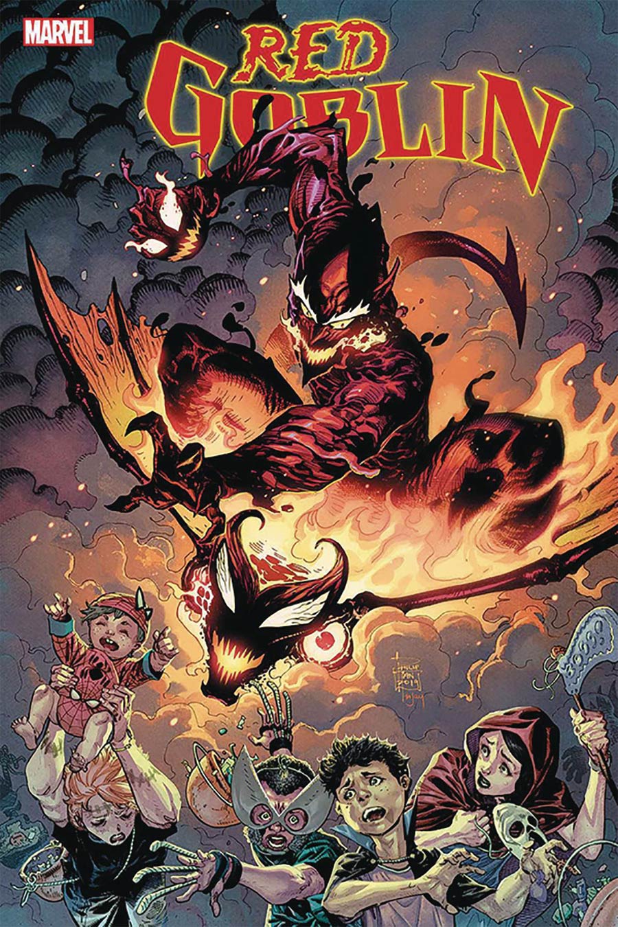 Red Goblin Red Death #1 Cover I DF Signed By Ron Lim