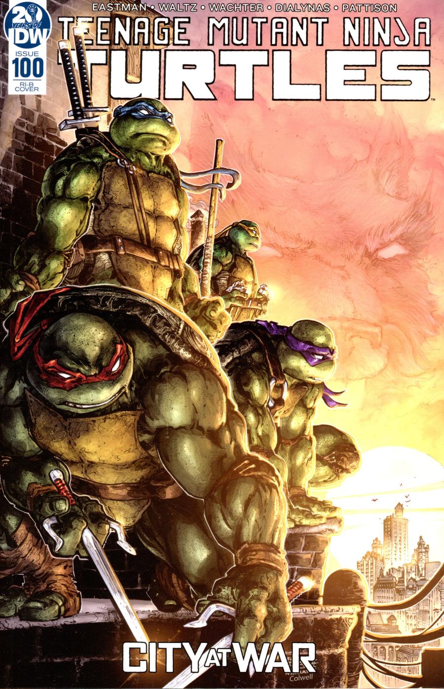 Teenage Mutant Ninja Turtles Vol 5 #100 Cover D Incentive Freddie Williams II Variant Cover