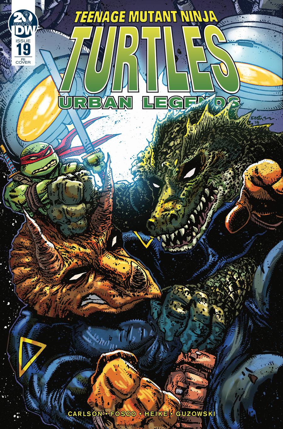 Teenage Mutant Ninja Turtles Urban Legends #19 Cover C Incentive Kevin Eastman Variant Cover