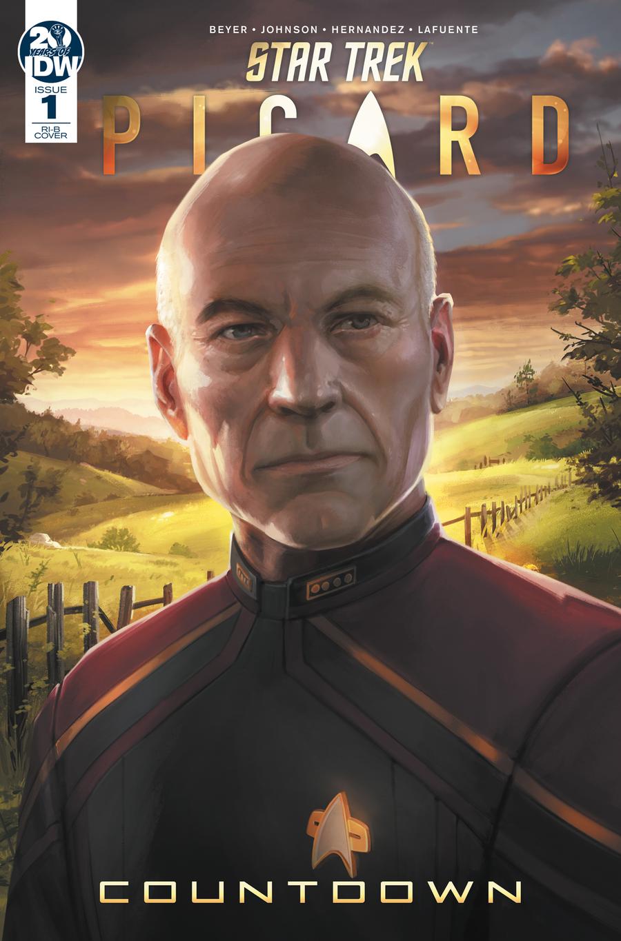 Star Trek Picard Countdown #1 Cover C Incentive Sara Pitre-Durocher Variant Cover