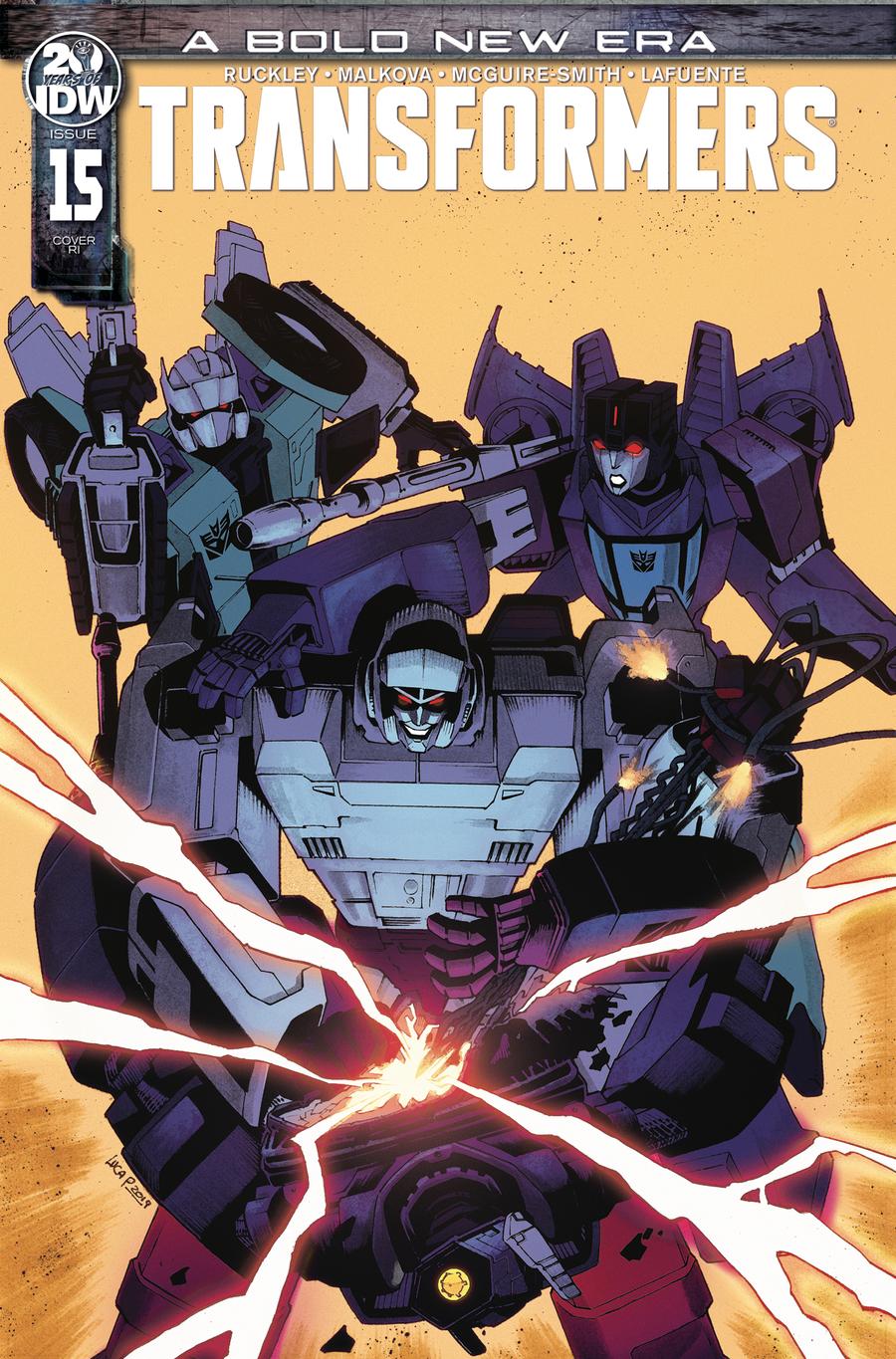 Transformers Vol 4 #15 Cover C Incentive Luca Pizzari Variant Cover