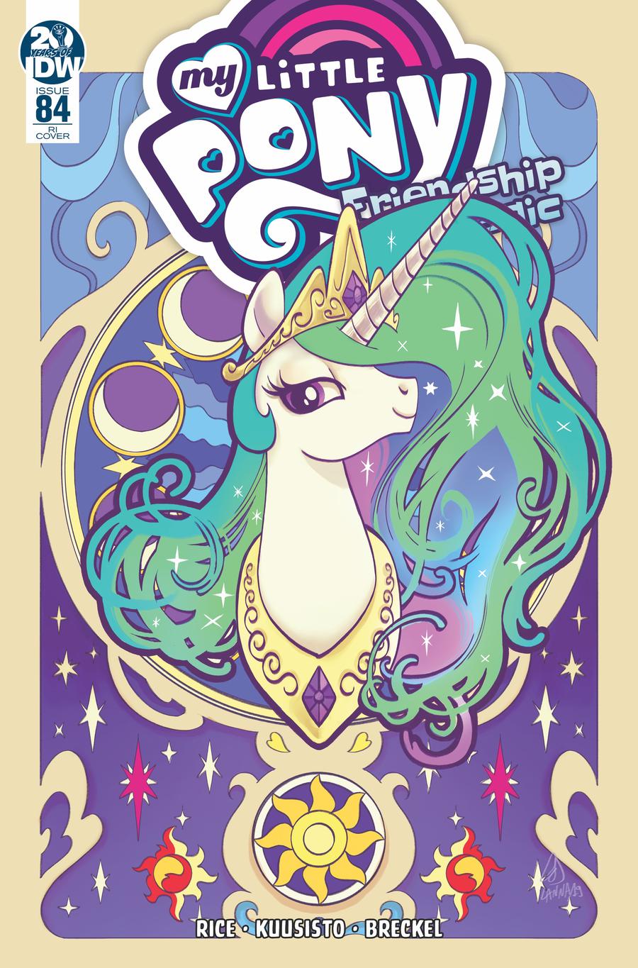 My Little Pony Friendship Is Magic #84 Cover C Incentive Lanna Souvanny Variant Cover
