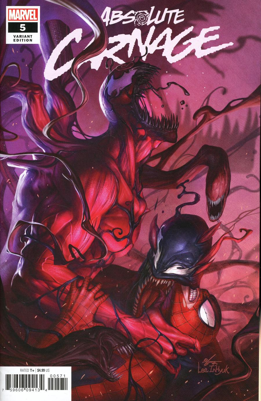 Absolute Carnage #5 Cover H Incentive InHyuk Lee Variant Cover