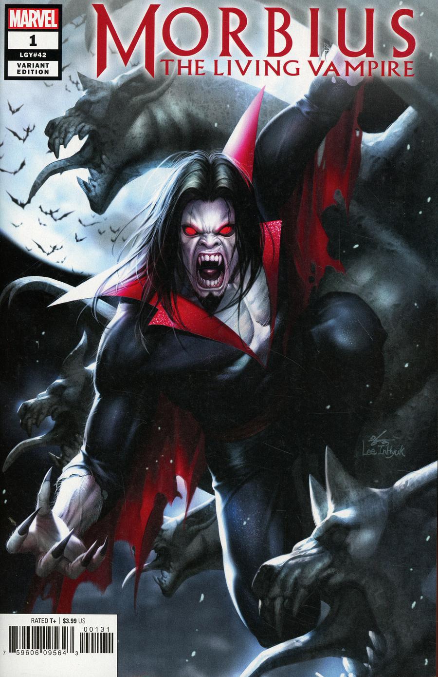 Morbius #1 Cover E Incentive Inhyuk Lee Variant Cover