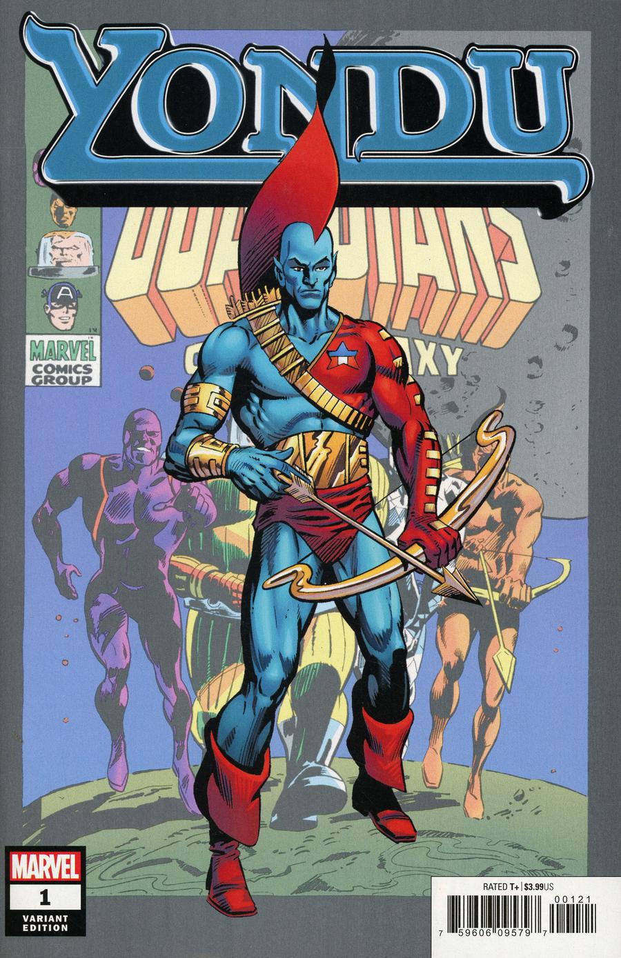 Yondu #1 Cover C Incentive Al Milgrom Hidden Gem Variant Cover