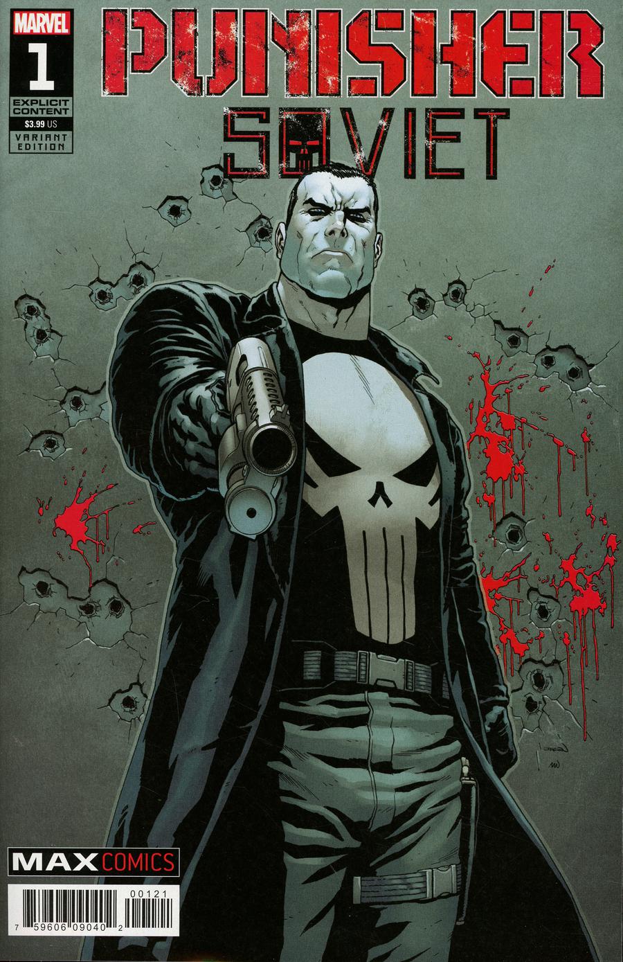 Punisher Soviet #1 Cover C Incentive Jacen Burrows Variant Cover