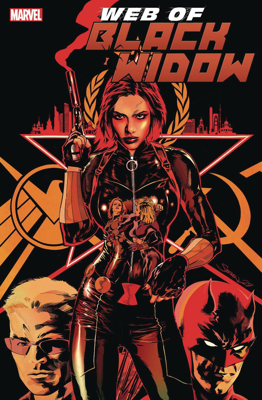 Web Of Black Widow #3 Cover B Incentive Stephen Mooney Variant Cover