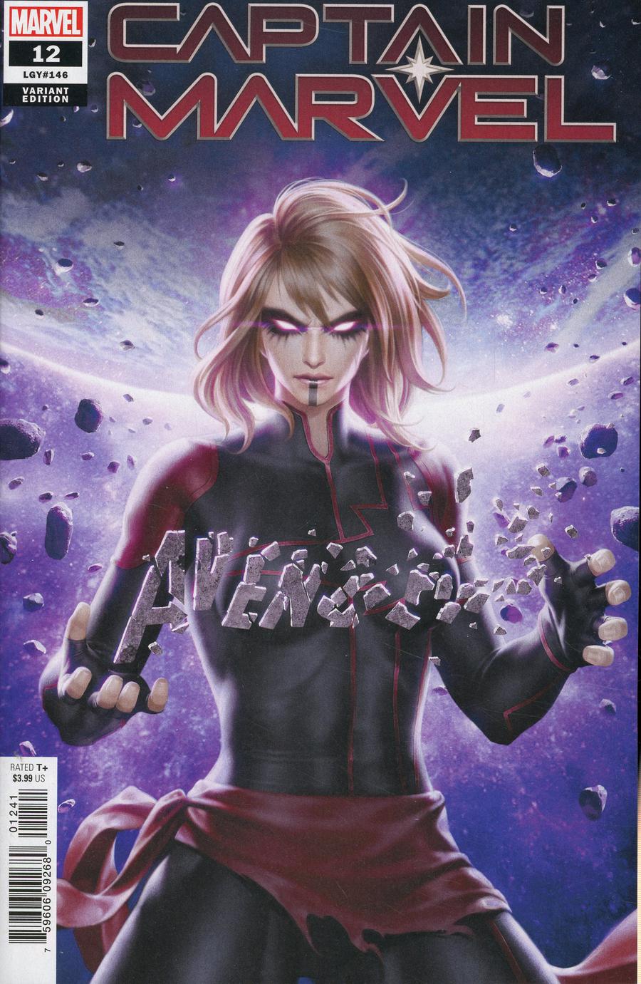 Captain Marvel Vol 9 #12 Cover D Incentive Junggeun Yoon Variant Cover