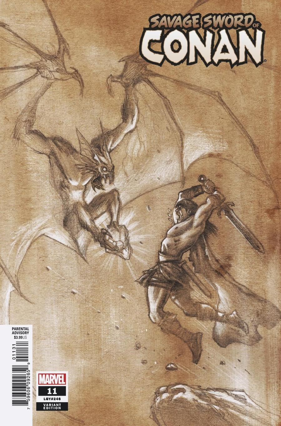 Savage Sword Of Conan #11 Cover C Incentive Juan Ferreyra Pencils Variant Cover