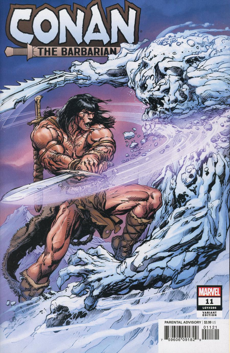 Conan The Barbarian Vol 4 #11 Cover B Incentive Neal Adams Variant Cover