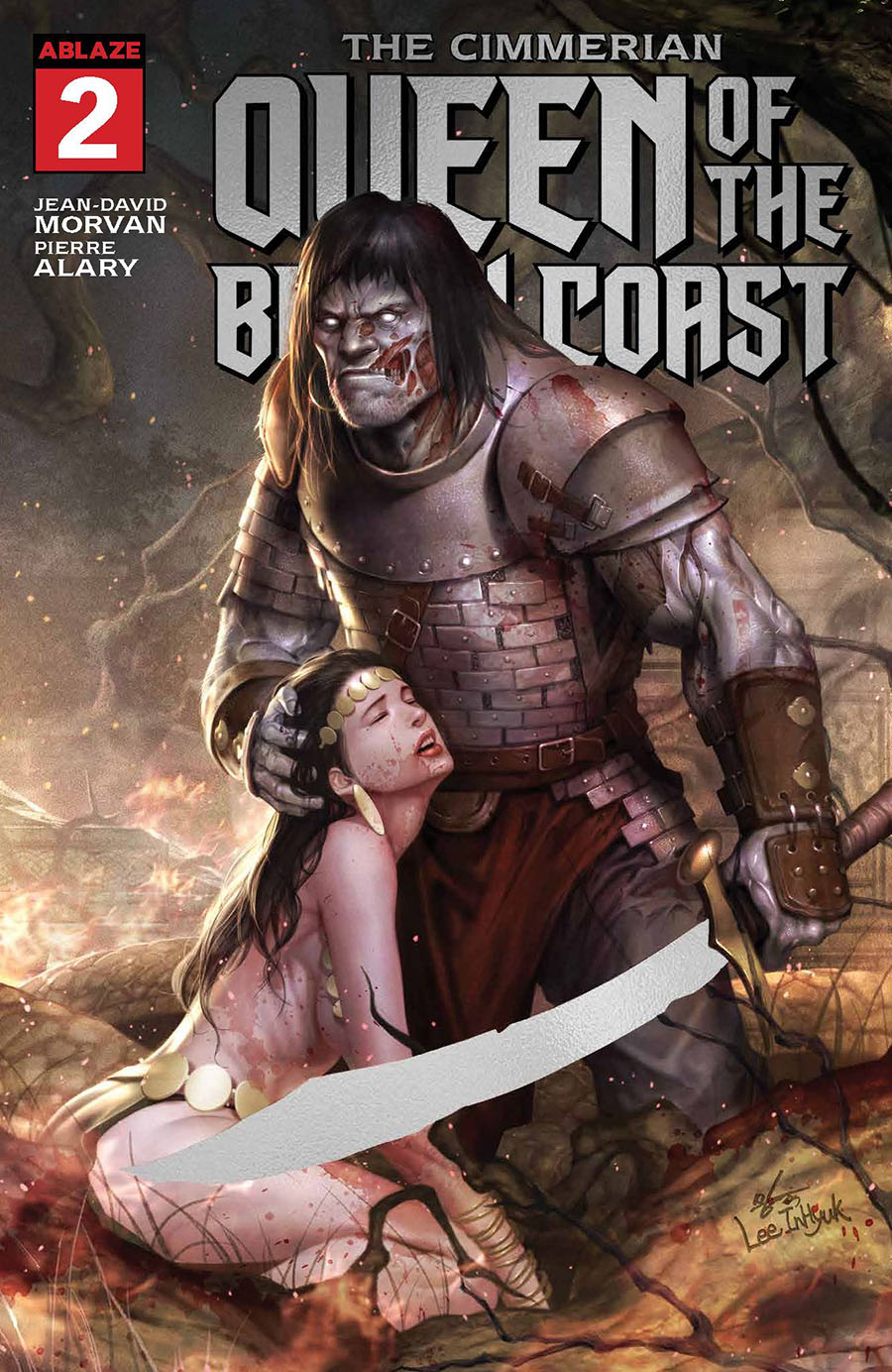 Cimmerian Queen Of The Black Coast #2 Cover E Incentive Zombie Foil Variant Cover