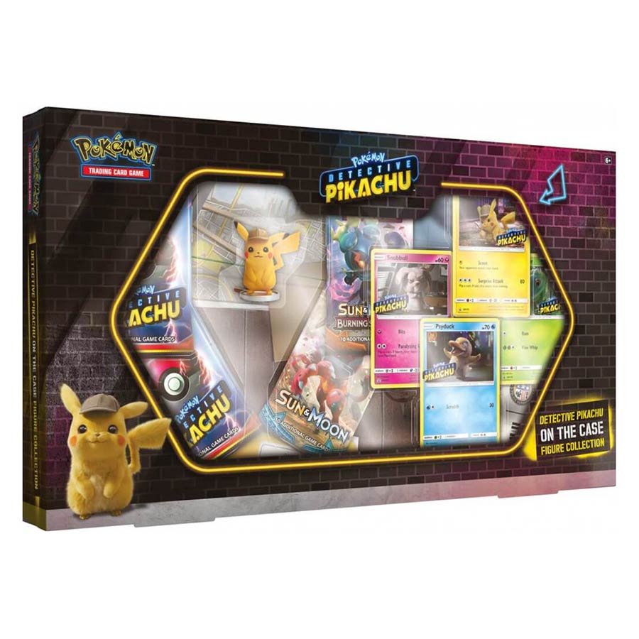 Pokemon TCG Detective Pikachu Figure Collection Box