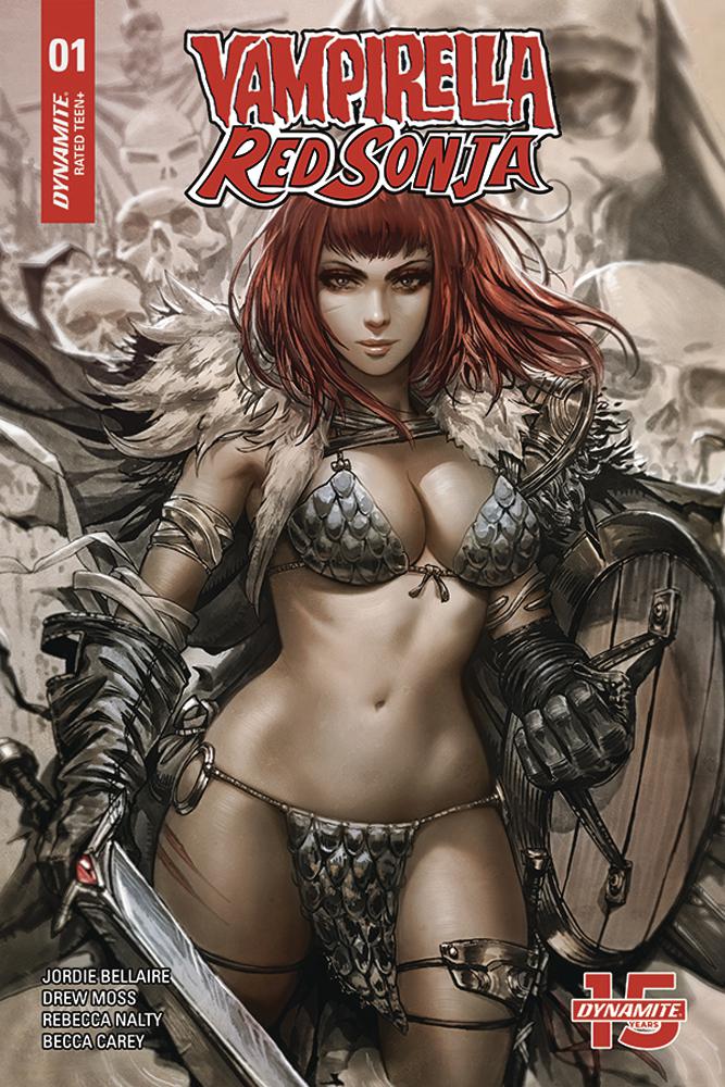 Vampirella Red Sonja #1 Cover H Incentive Derrick Chew Color Variant Cover