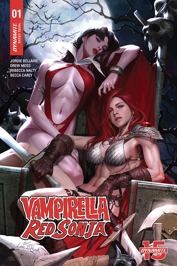 Vampirella Red Sonja #1 Cover J Incentive Inhyuk Lee Variant Cover