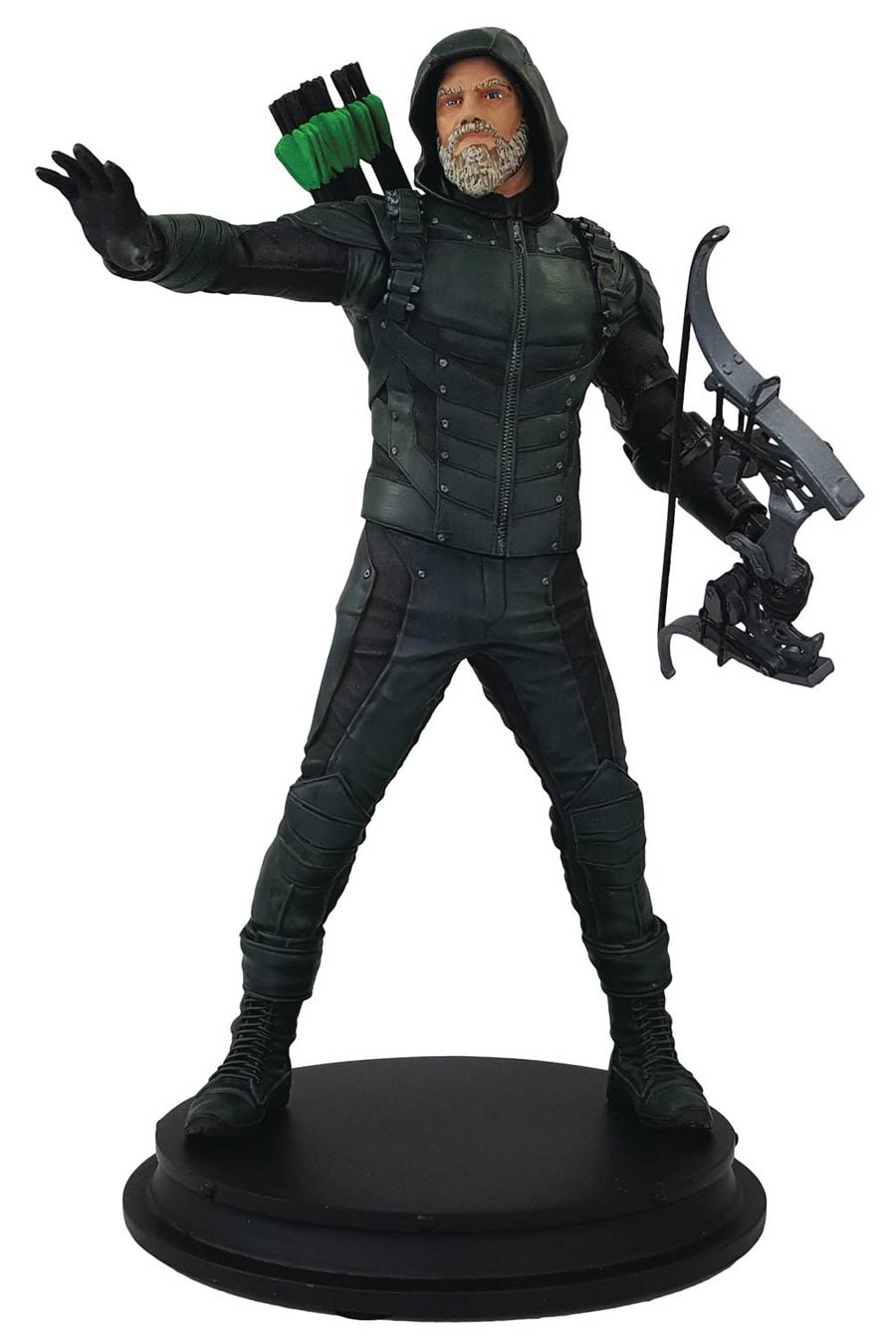 DC CW Arrow Star City 2046 Arrow Deluxe Statue