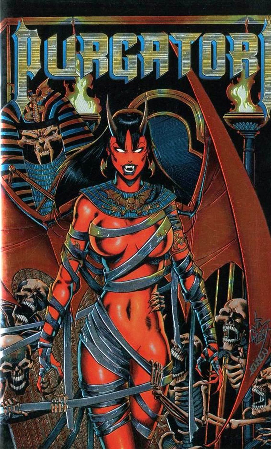 Purgatori The Vampires Myth #1 Cover B Limited Chromium Premium Edition