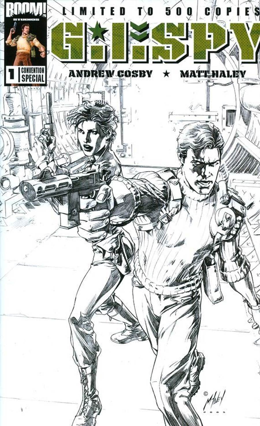 GI Spy #1 Cover C Convention Special