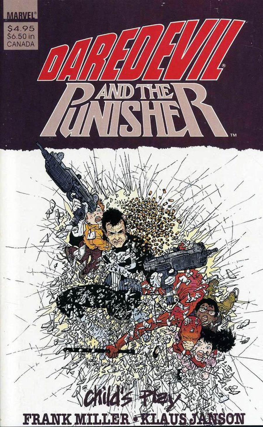 Daredevil And The Punisher Childs Play TPB Cover A 1st Ptg