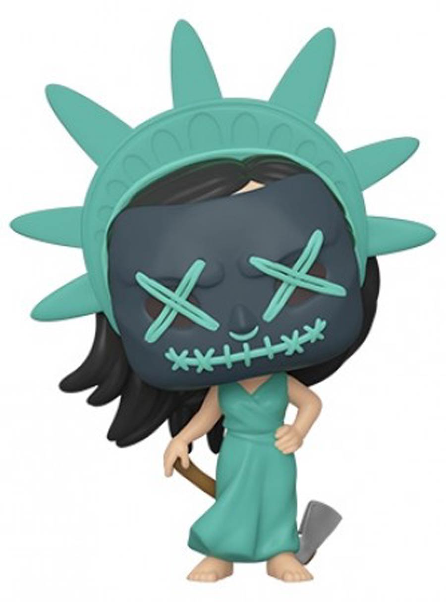 POP Movies The Purge Election Year Lady Liberty Vinyl Figure