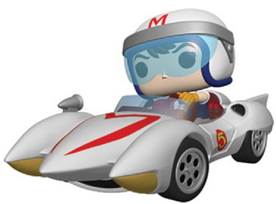 POP Rides Speed Racer Speed With Mach 5 Vinyl Figure
