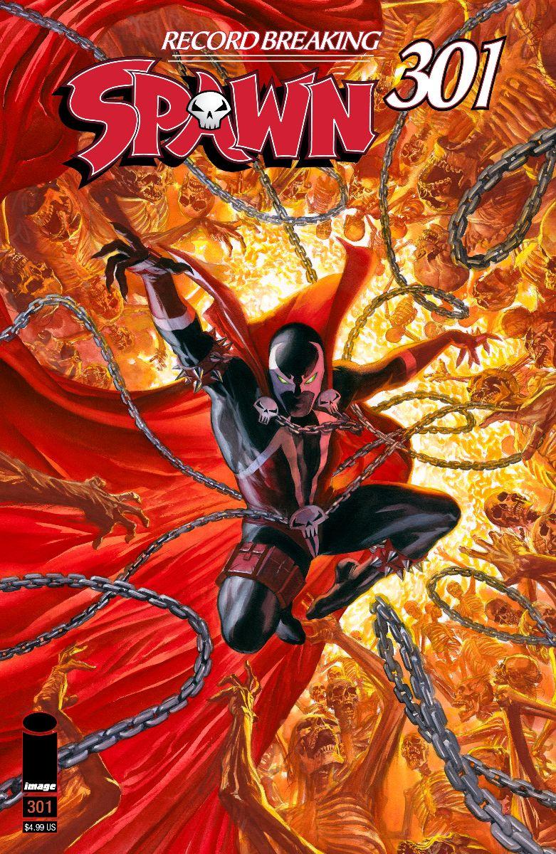 Spawn #301 Cover K Variant Alex Ross Cover