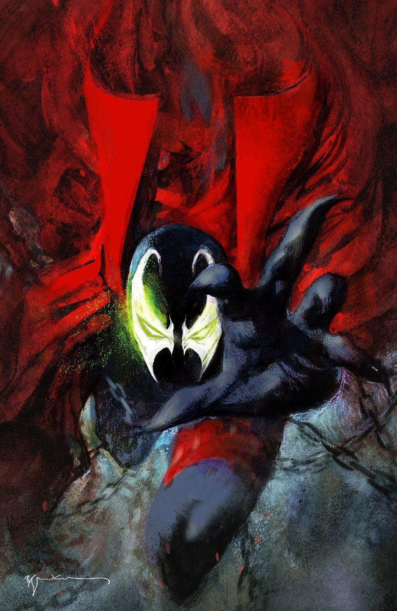 Spawn #301 Cover N Variant Bill Sienkiewicz Virgin Cover