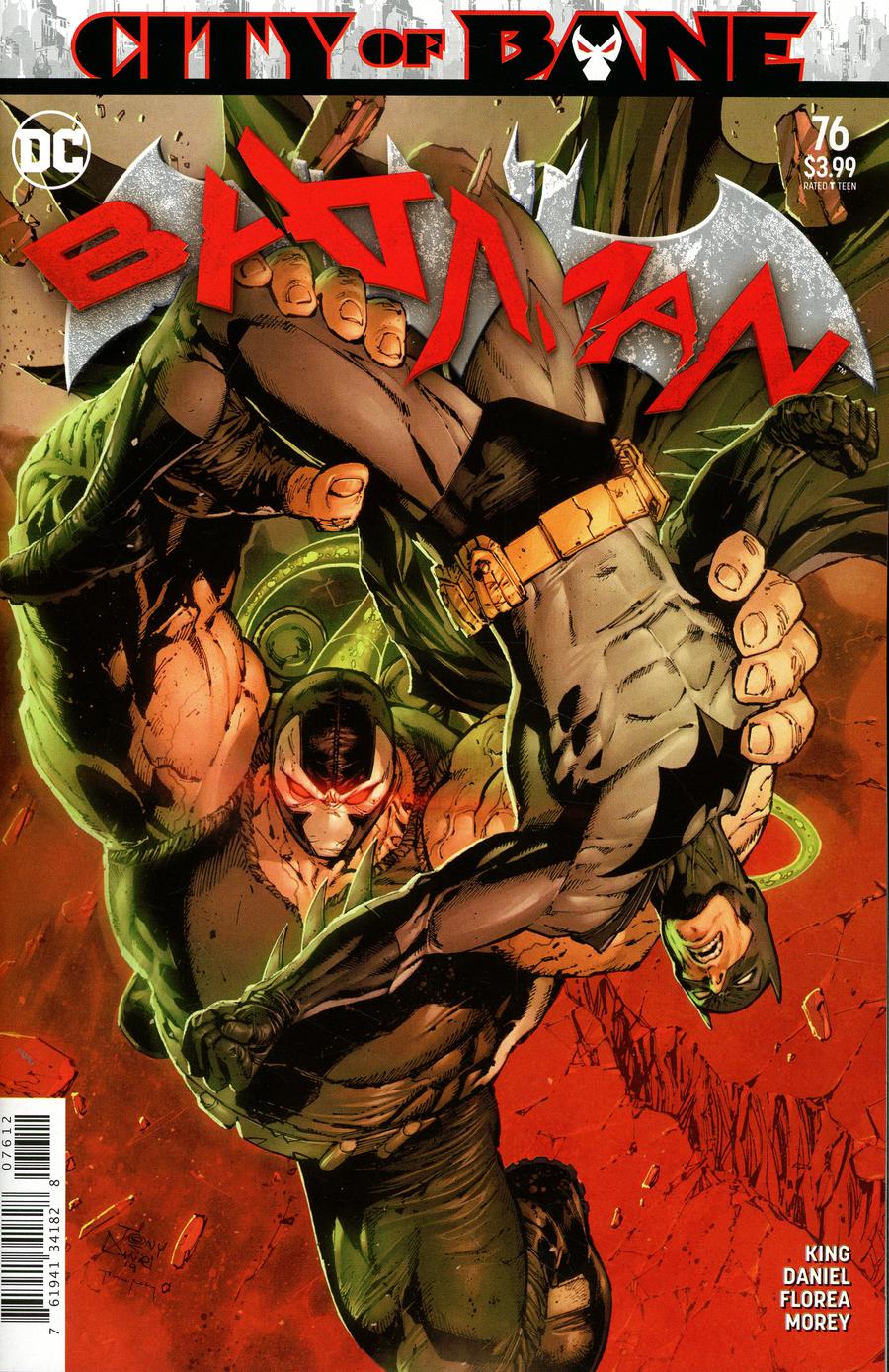 Batman Vol 3 #76 Cover C 2nd Ptg Variant Tony S Daniel Cover (Year Of The Villain Dark Gifts Tie-In)