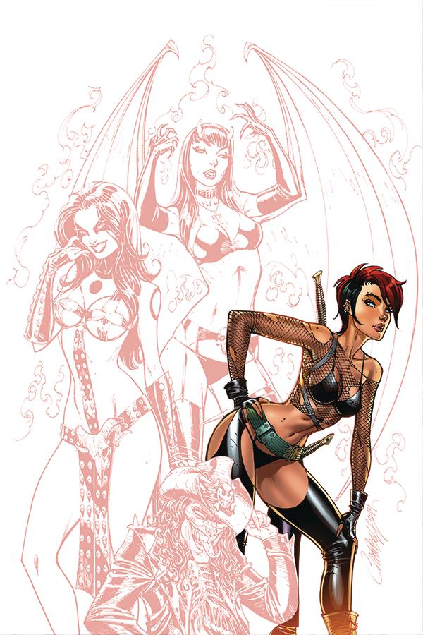 Chastity Vol 2 #1 Cover H Incentive J Scott Campbell Carve Out Virgin Variant Cover