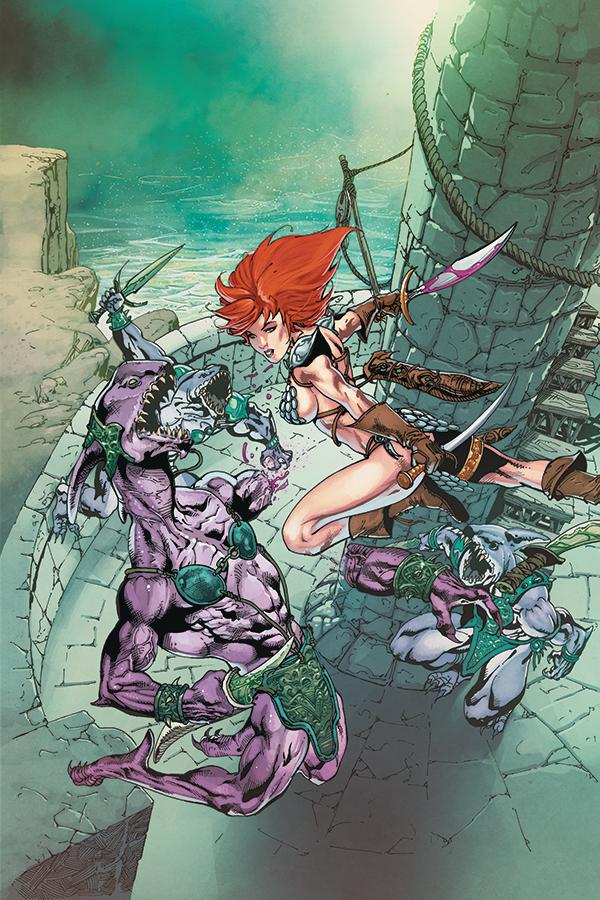 Red Sonja Vol 8 #8 Cover H Incentive Roberto Castro Virgin Cover