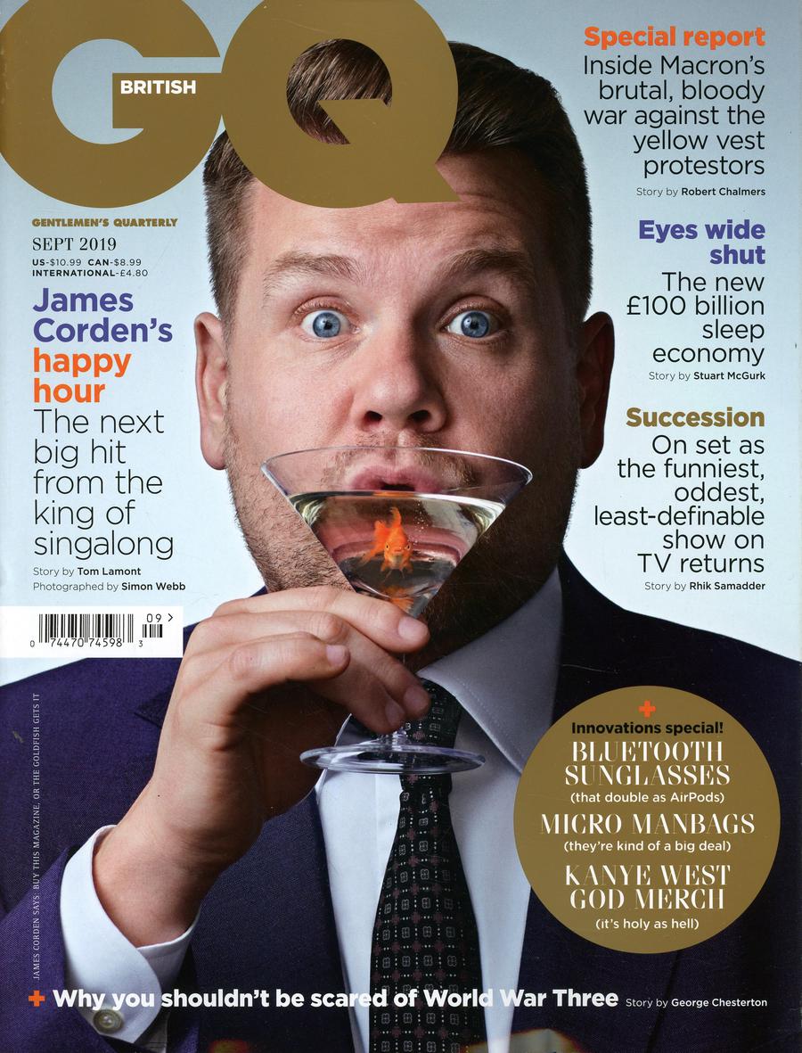 GQ UK September 2019