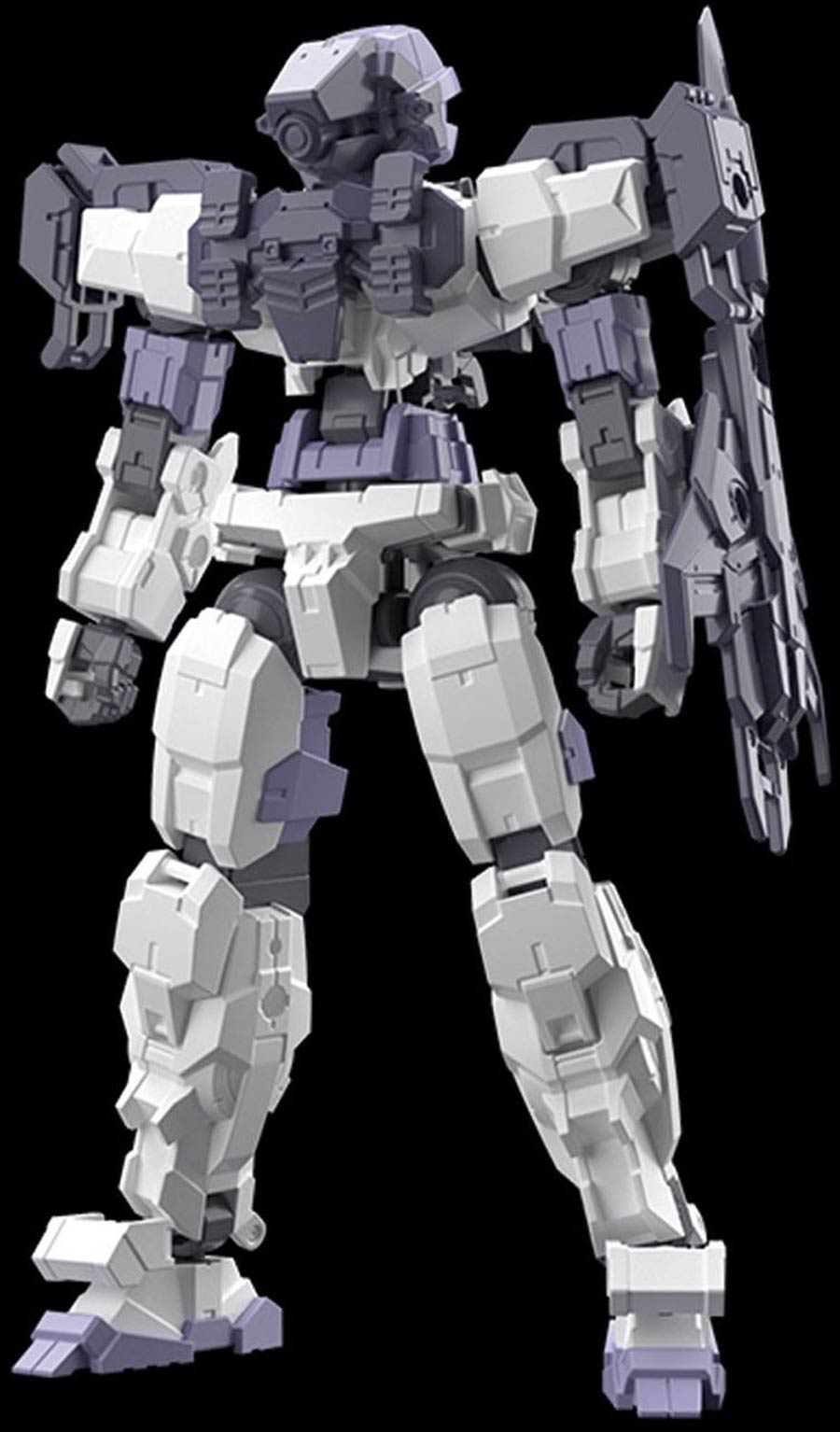 30 Minutes Missions Options 1/144 Kit -  Box Of 12 Units - #OP-03 Option Armor For Long Range Sniping (Alto Exclusive / Dark Gray)