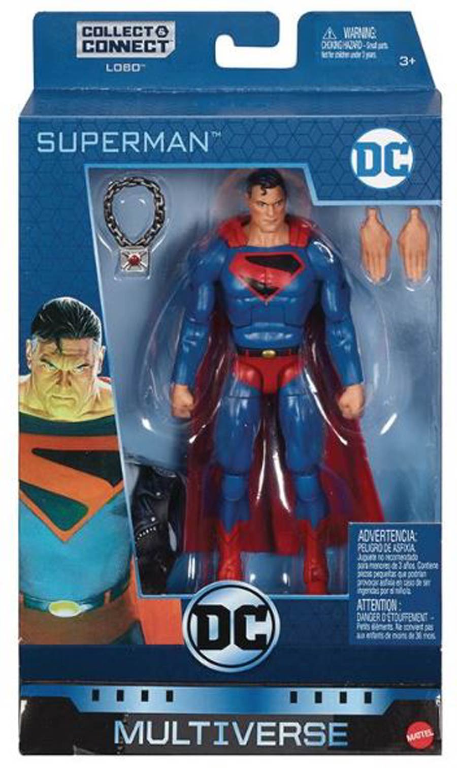 DC Multiverse 6-Inch Action Figure Lobo Wave - Kingdom Come Superman