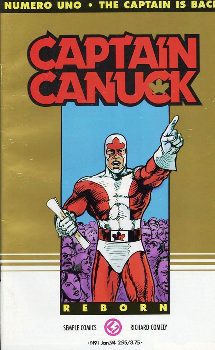 Captain Canuck Reborn #1 Cover B No Polybag