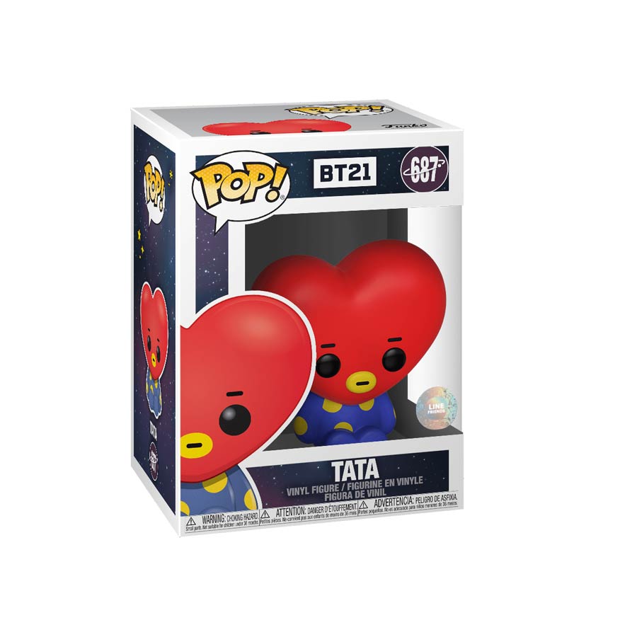 POP Animation BT21 Tata Vinyl Figure