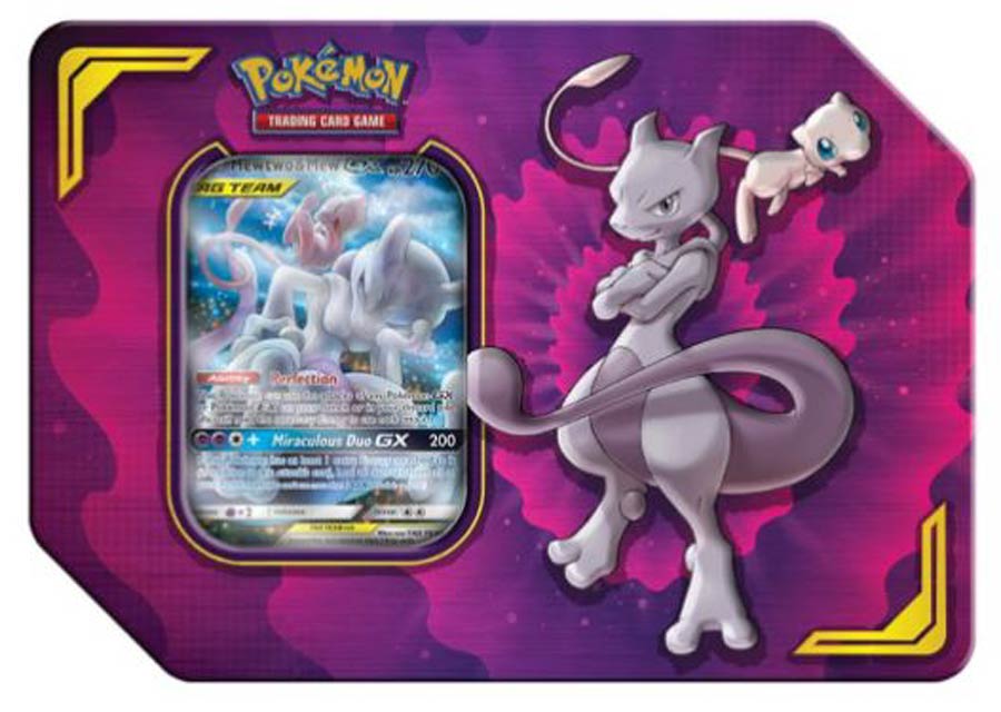 Pokemon TCG Fall 2019 Power Partnership Tin - Mewtwo & Mew
