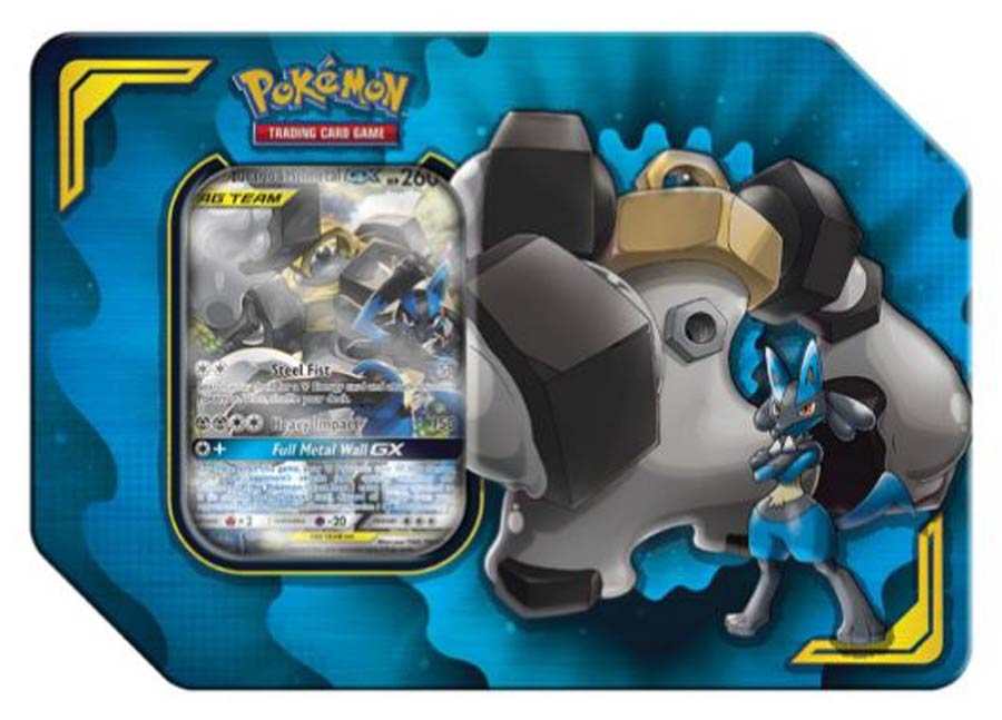 Pokemon TCG Fall 2019 Power Partnership Tin - Lucario & Melmetal