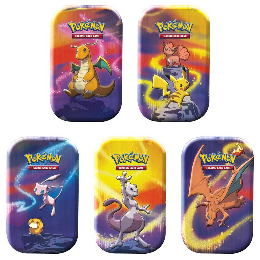 Pokemon TCG Kanto Power Mini Tin (Filled Randomly With 1 Of 5 Pokemon Designs)