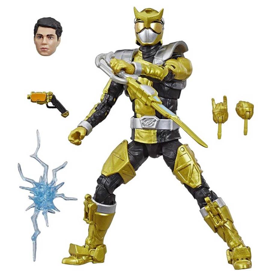 Power Rangers Lightning Series 6-Inch Action Figure - Beast Morphers Gold Ranger