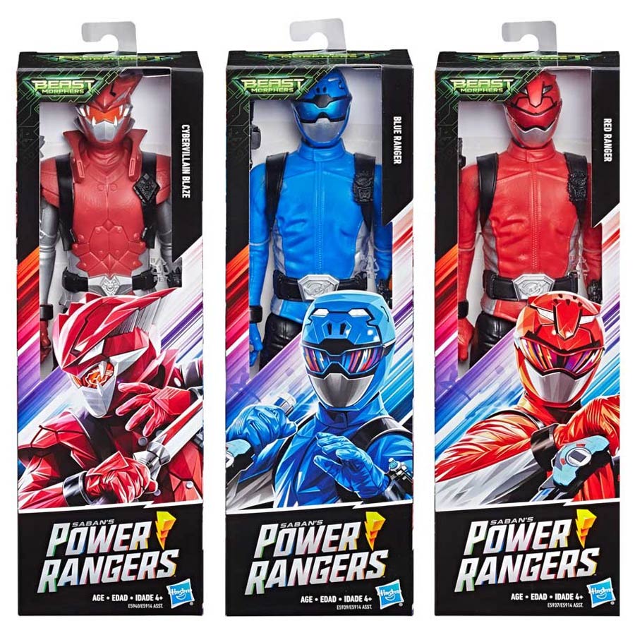 Power Rangers Beast Morphers 12-Inch Wave 2 Action Figure Assortment Case Of 8 Figures