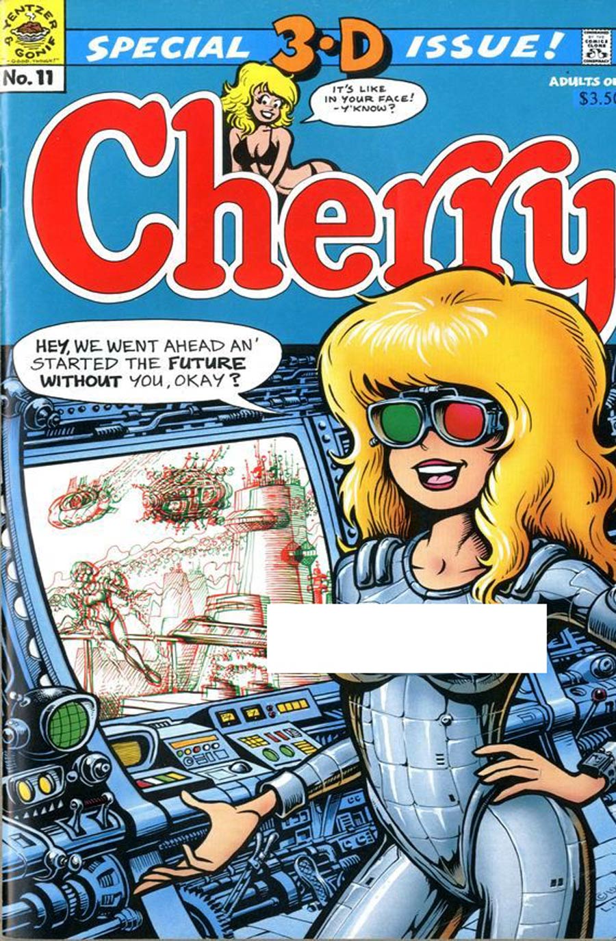 Cherry Poptart #11 Cover A 1st Ptg With 3D Glasses